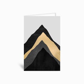 Four Mountains Greetings Card