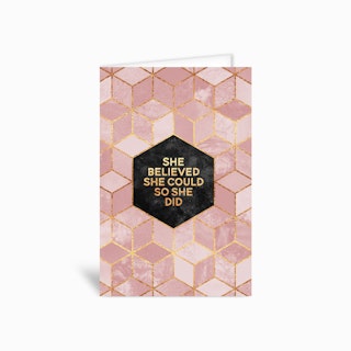 She Believed She Could So She Did Canvas Print by Elisabeth Fredriksson - Fy She Believed She Could So She Did Canvas Print by Elisabeth Fredriksson - Fy