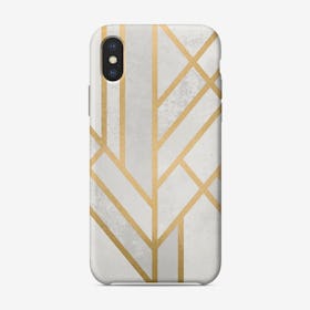 Art Deco Geometry Ii iPhone Case