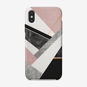 Lines And Layers iPhone Case