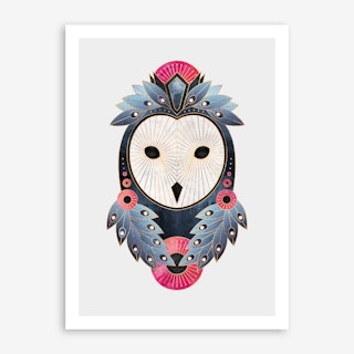 Owl III Art Print