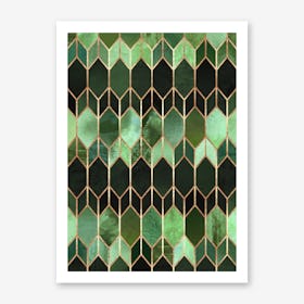 Stained Glass 5 Art Print