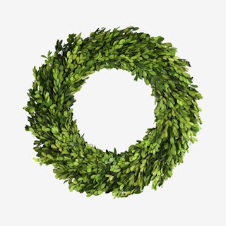 Boxwood Wreath - Green
