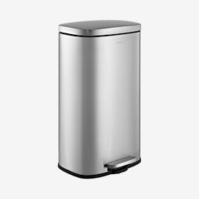 Curtis Step-Open Trash Can - Chrome