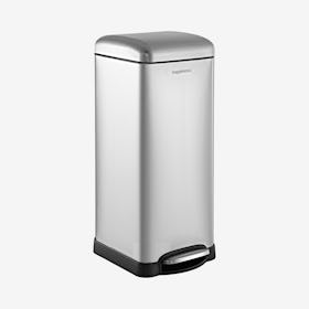 Betty Step-Open Trash Can - Chrome