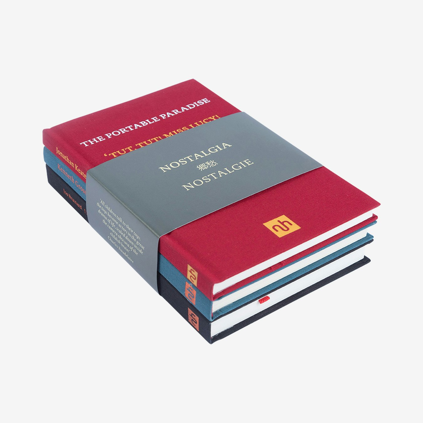 Nostalgia Gift Set - Hardback Books by Notting Hill Editions