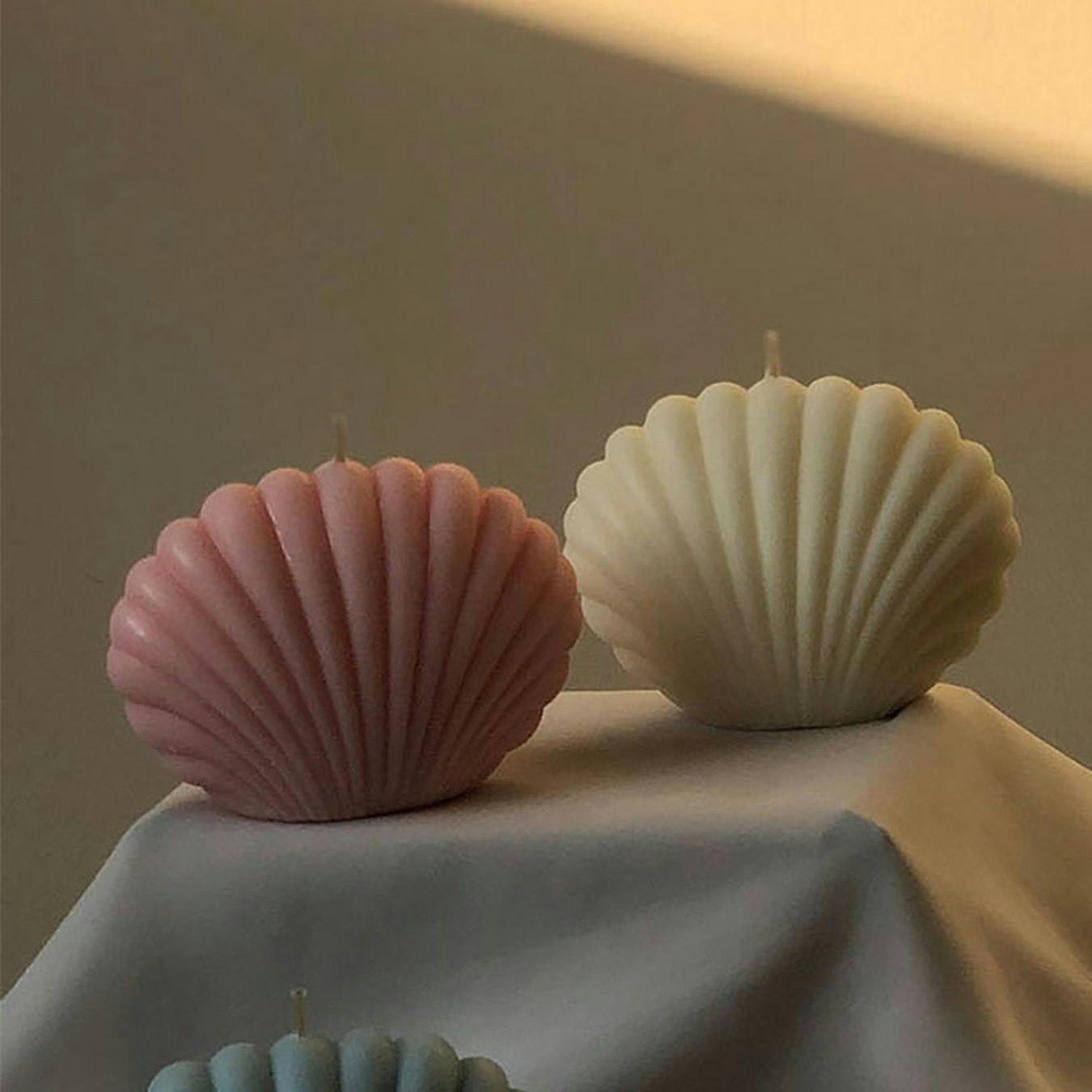 Shell Candle - Pink by Interlude Candles