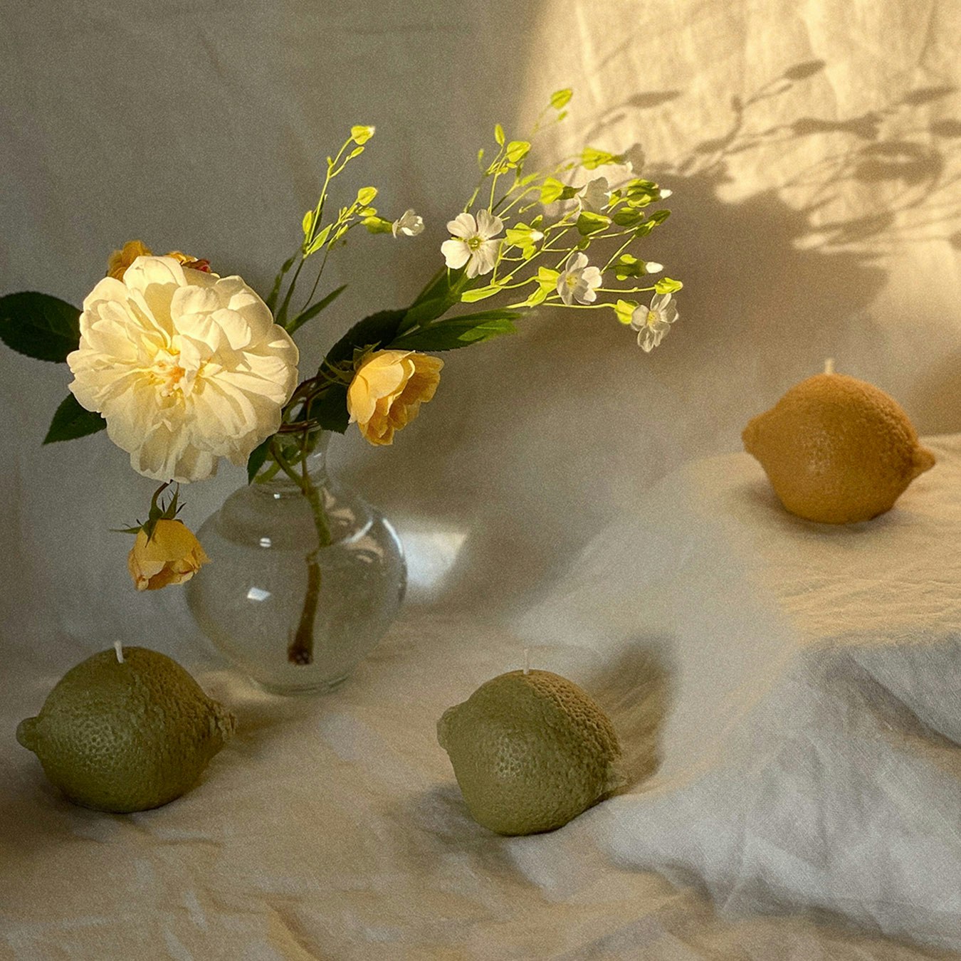 Lemon Candles - Set of 3 by Interlude Candles