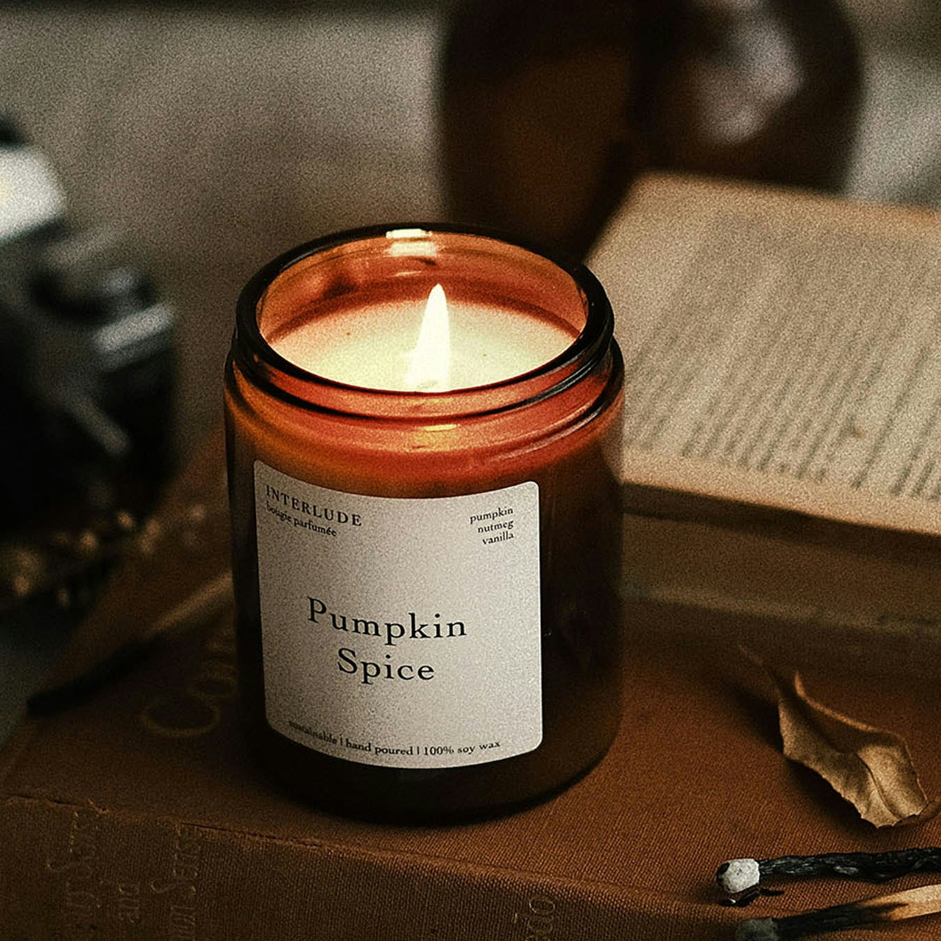 Pumpkin Spice Scented Candle by Interlude Candles