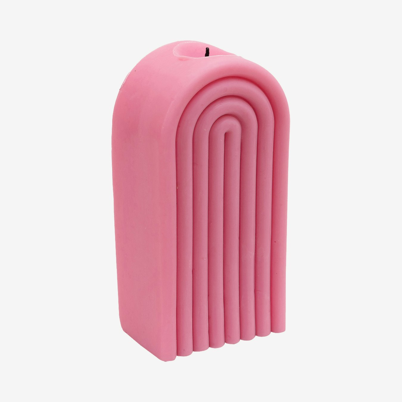 Tall Arch Candle - Pink by Interlude Candles