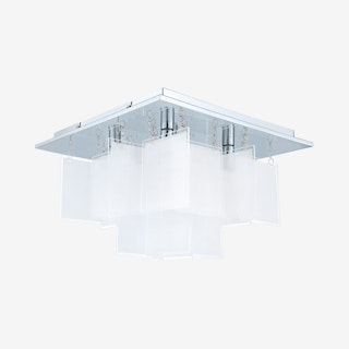 Condrada 1 5-Light Ceiling Lamp - Chrome
