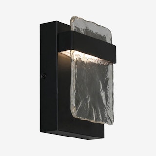 Madrona LED Outdoor Wall Sconce Lamp - Black