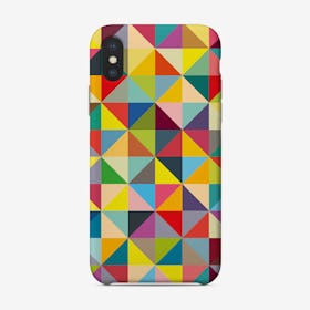 Colourful Tirangles Phone Case