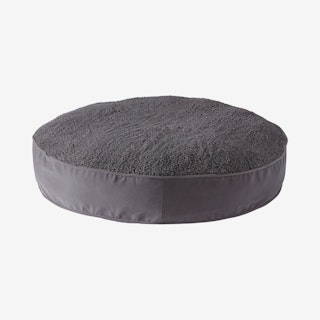Scout Deluxe Round Dog Bed - Gray