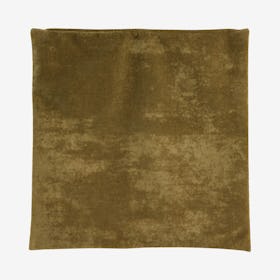 Velvet Throw Pillow Cover - Juniper