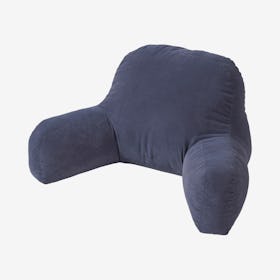 Hyatt Bed Rest Pillow - Denim