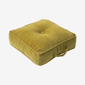 Omaha / Amigo Square Floor Pillow - Olive
