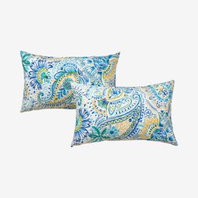 Rectangle Outdoor Accent Pillows - Baltic - Set of 2