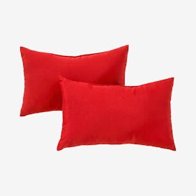 Rectangle Outdoor Accent Pillows - Salsa - Set of 2