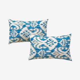 Rectangle Outdoor Accent Pillows - Seaside - Set of 2