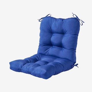 Outdoor Seat / Back Chair Cushion - Marine Blue