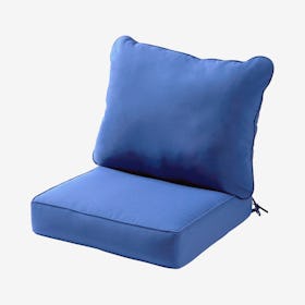 Outdoor Deep Seat Cushion Set - Marine