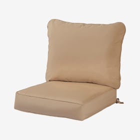 Outdoor Deep Seat Cushion Set - Stone