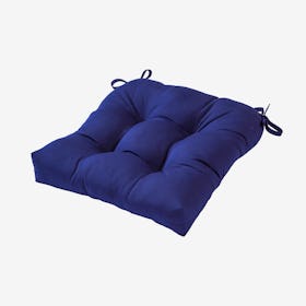 Outdoor Sunbrella Fabric Chair Cushion - Navy