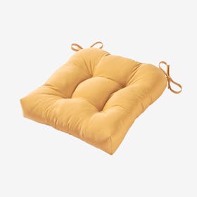 Outdoor Sunbrella Fabric Chair Cushion - Wheat