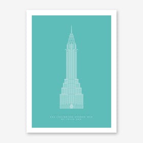 The Chrysler Building Art Print