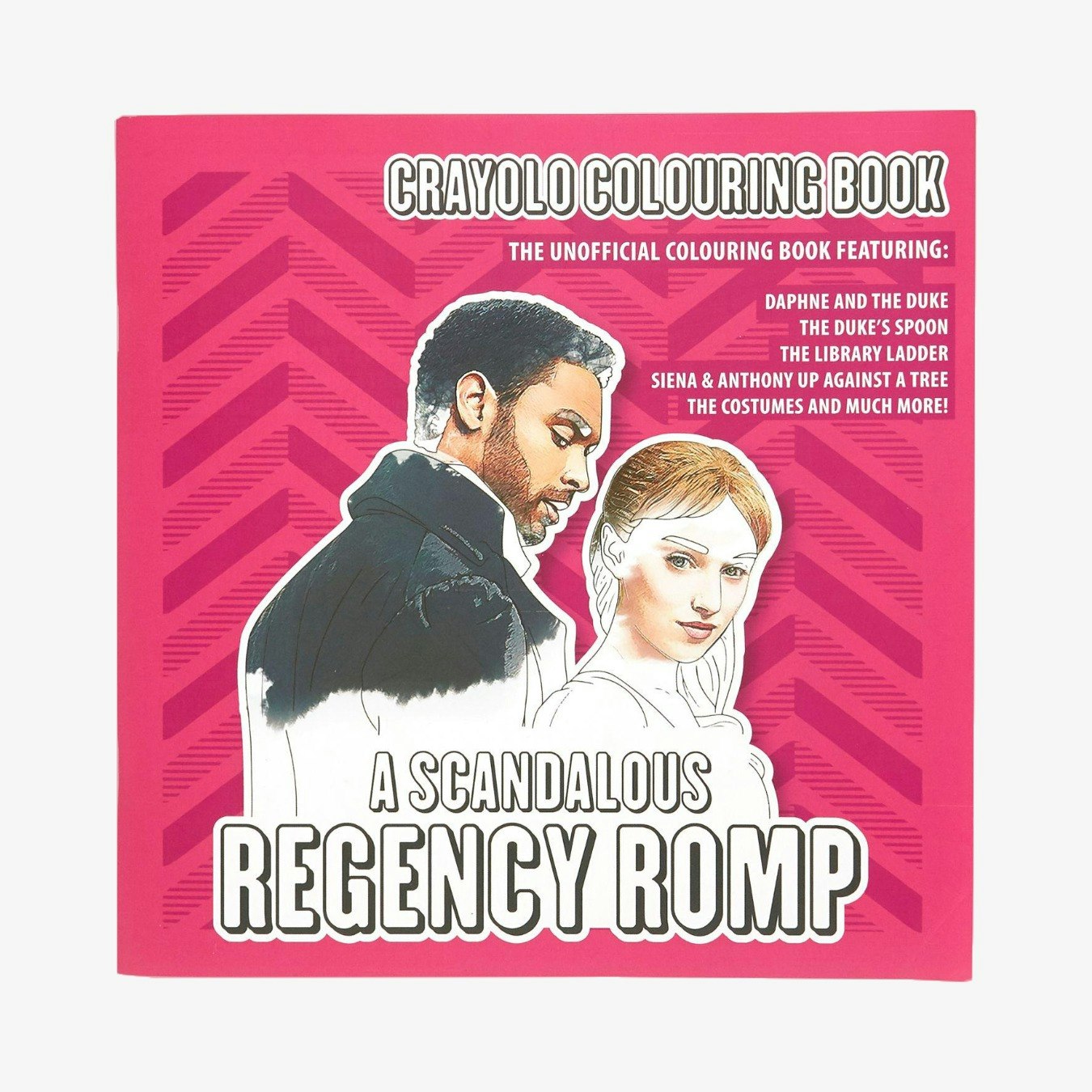 A Scandalous Regency Romp Colouring Book by Bored Sheep Shop