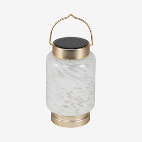 Solar Boaters Lantern - White Cylinder