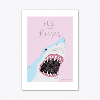 Hugs and Kisses Art Print