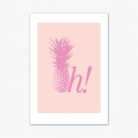 Oh! Art Print