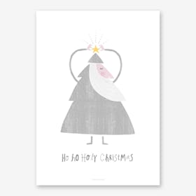 Ho Ho Holy Christmas Art Print