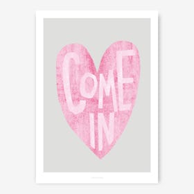 Come in Art Print