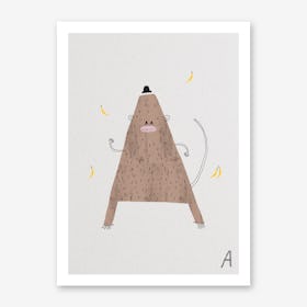 ABC Kids A Art Print