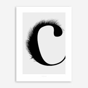 ABC Flying Letters 3 Art Print