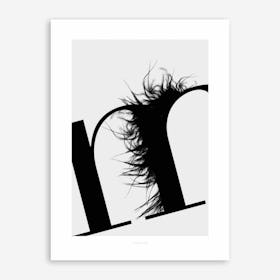 ABC Flying Letters 13 Art Print