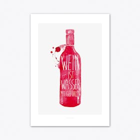 Wein Art Print