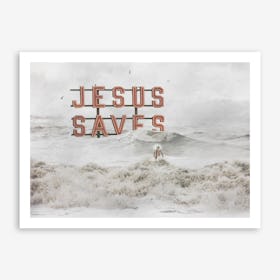 God Help Us Art Print