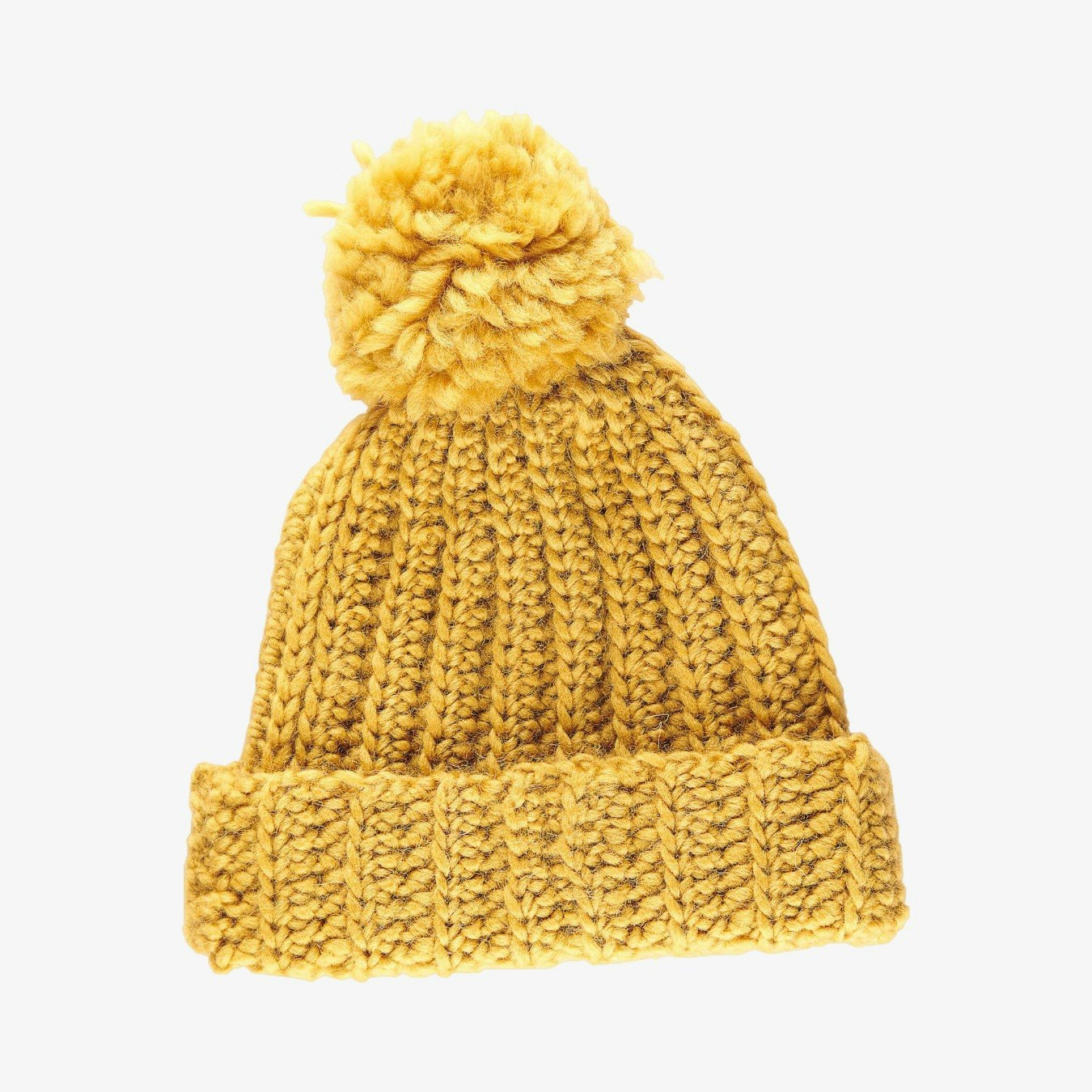Bobby Bobble Hat Kit - Mustard by Stitching Me Softly