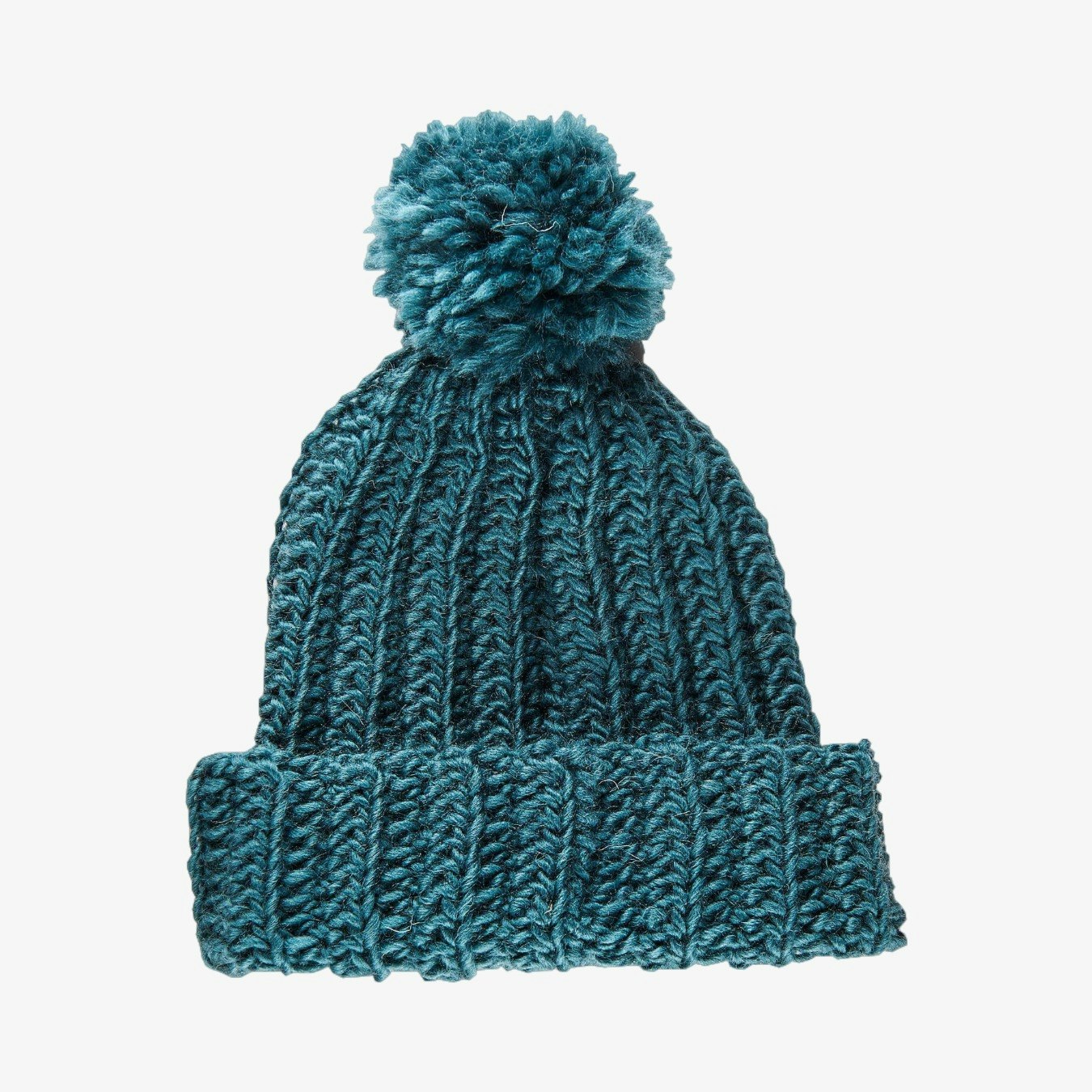 Bobby Bobble Hat Kit - Petrol by Stitching Me Softly
