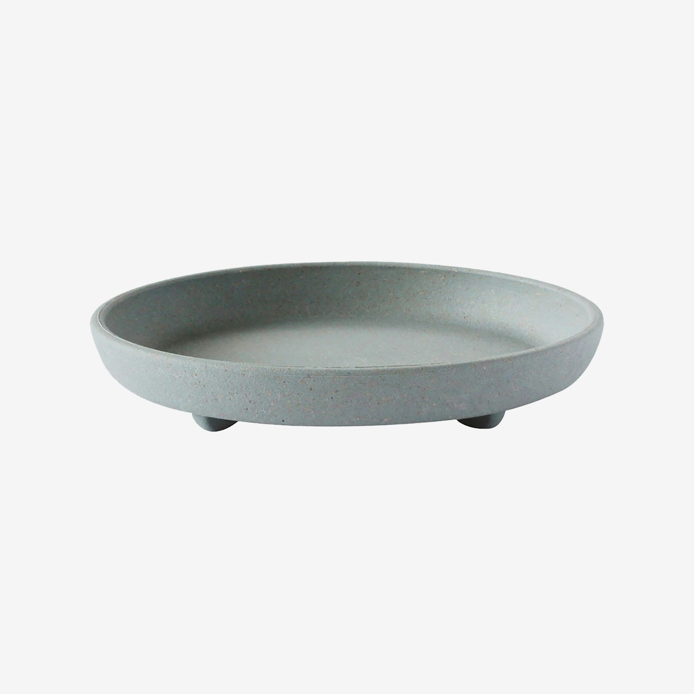 Garden Round Plate - Grey by Hachiman Gardens