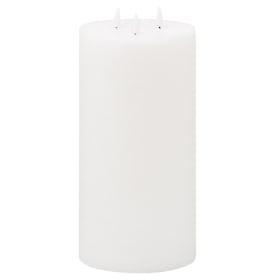 Luxe Collection Natural Glow LED White Candle