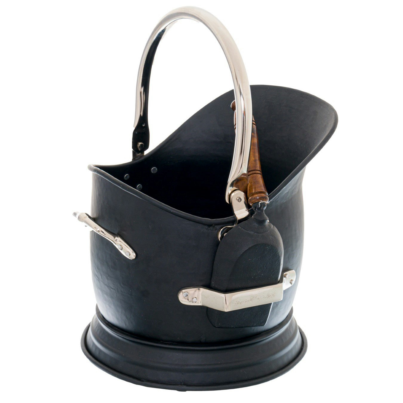 Chrome Handled Coal Bucket by C.M Interiors