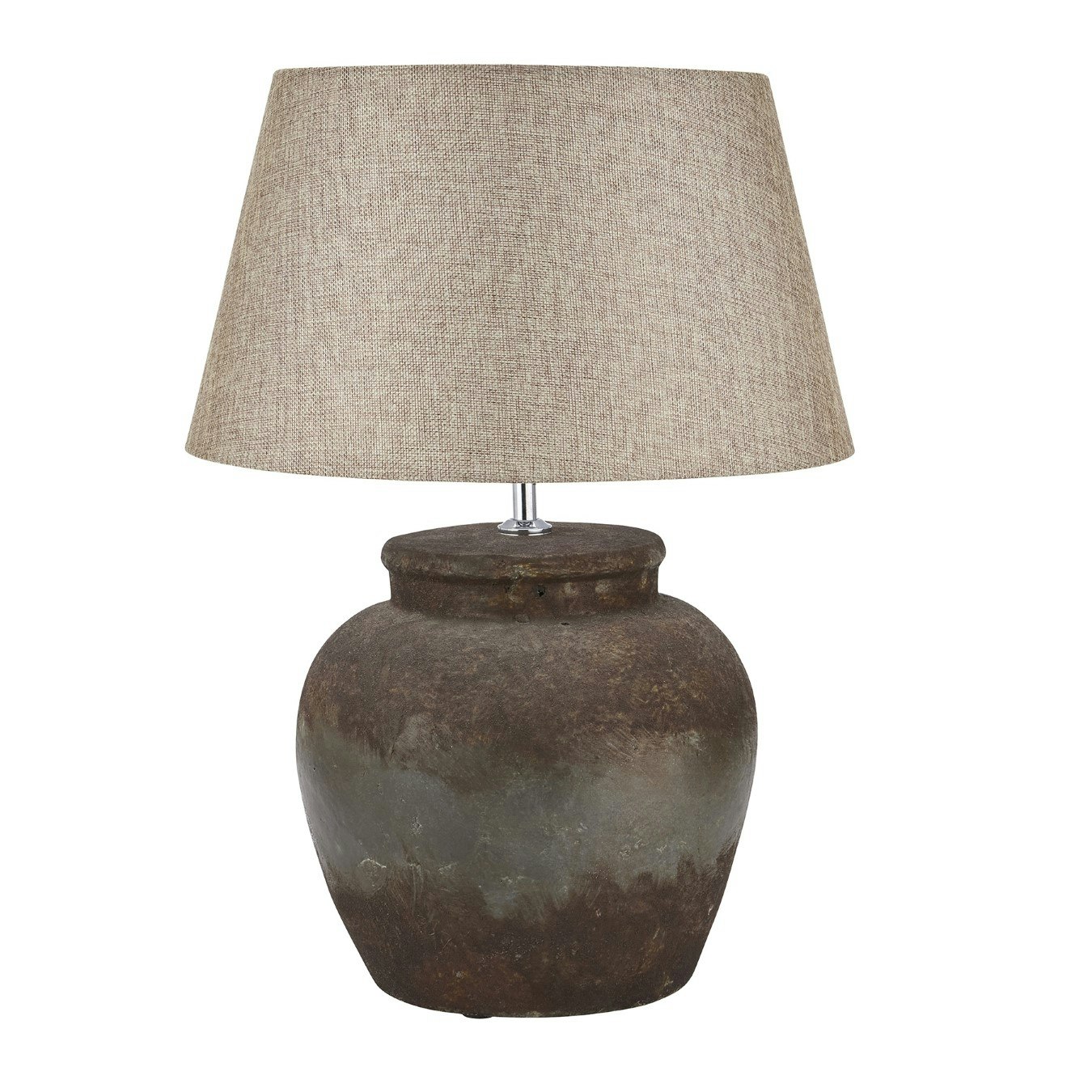 Castello Aged Stone Ceramic Table Lamp by C.M Interiors