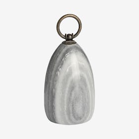 Marble Door Stop - Grey