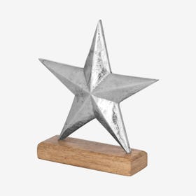 Cast Aluminium North Star Ornament