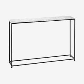 Farrah Console Table - Silver